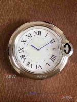 AAA Cartier Ballon Bleu 34cm White Dial Wall Clock - Secure Payment